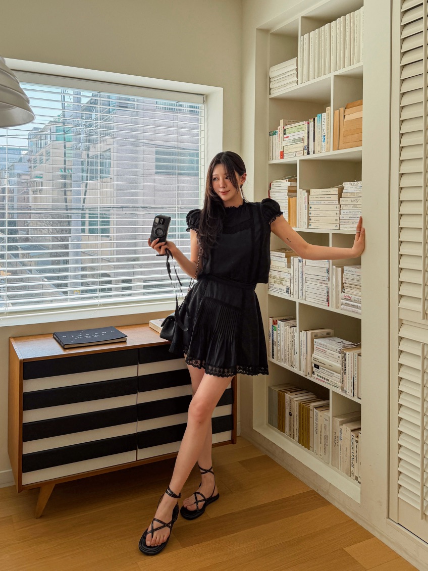 81 MARKET-L韓國東大門代購女士新品休閑推薦襯衫蕾絲衫81 MARKET-L襯衫/蕾絲衫