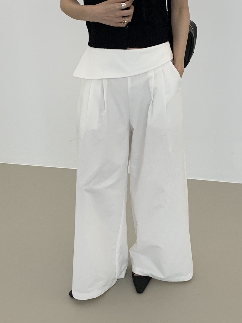 RIVER RAIN韓國東大門直郵女裝新品熱賣推薦26春夏休閑褲RIVER RAIN休閑褲