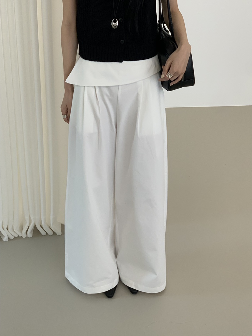 RIVER RAIN韓國東大門直郵女裝新品熱賣推薦26春夏休閑褲RIVER RAIN休閑褲