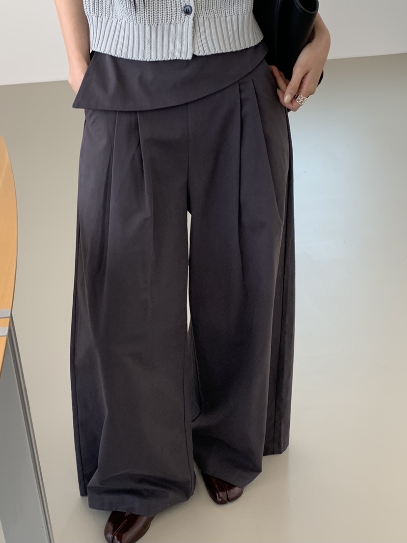 RIVER RAIN韓國東大門直郵女裝新品熱賣推薦26春夏休閑褲RIVER RAIN休閑褲