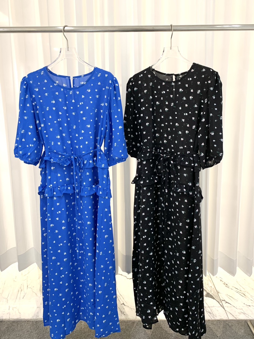 FABRIC韓國代購女裝新品人氣26春夏職業熱賣休閑推薦連衣裙FABRIC連衣裙