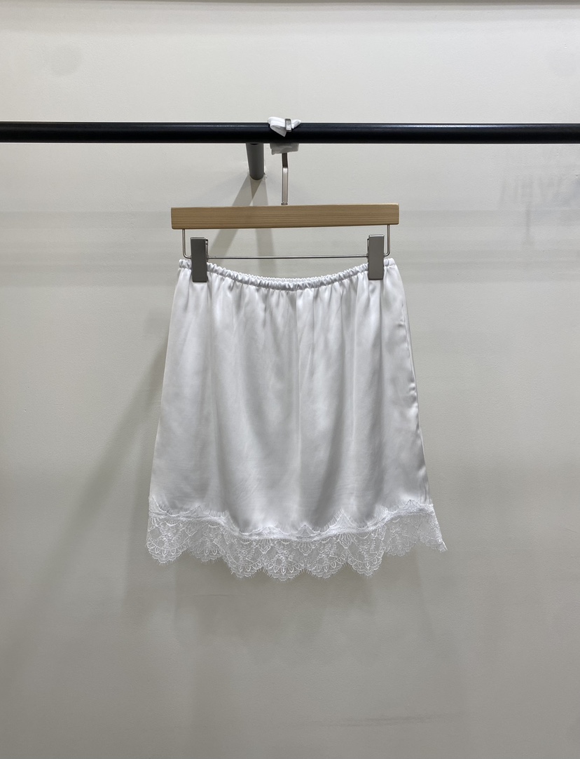 PERSON韓國直郵實拍女裝新品休閑熱賣時尚推薦職業短裙蕾絲PERSON短裙