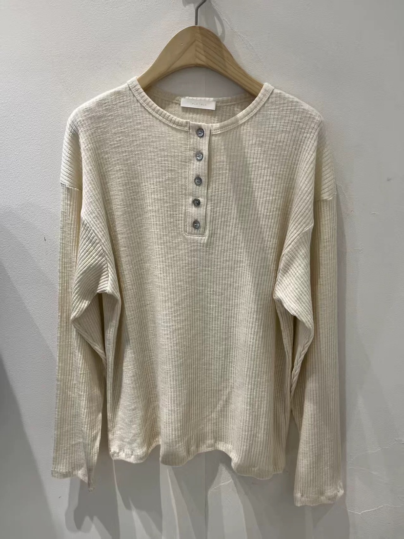 TALK TALK韓國直郵實拍女裝新款熱賣人氣時尚職業長袖T恤TALK TALK長袖T恤圖色2