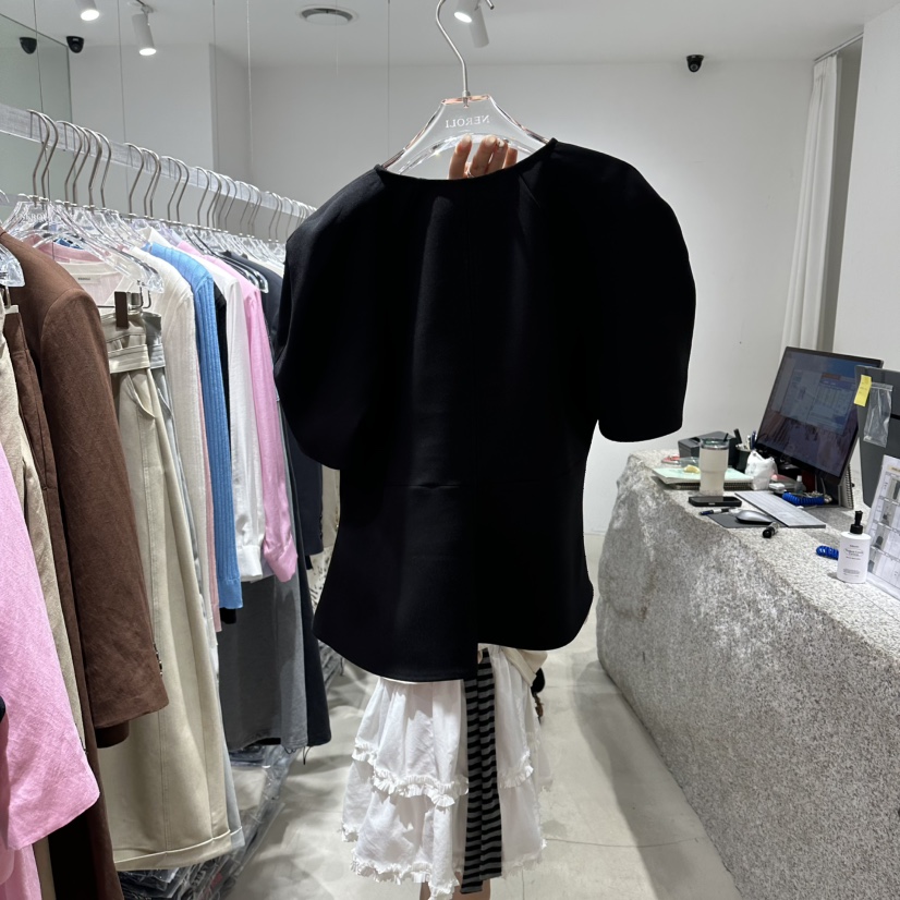 NEROLI 36韓國直郵實拍女士新款人氣推薦休閑襯衫蕾絲衫NEROLI 36襯衫/蕾絲衫