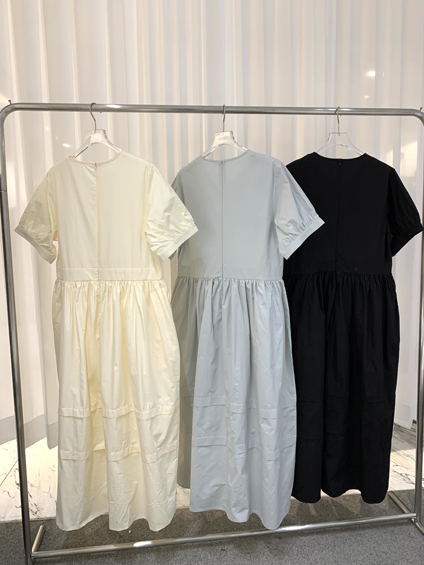 FABRIC韓國代購女士新品熱賣26春夏時尚推薦休閑職業連衣裙FABRIC連衣裙