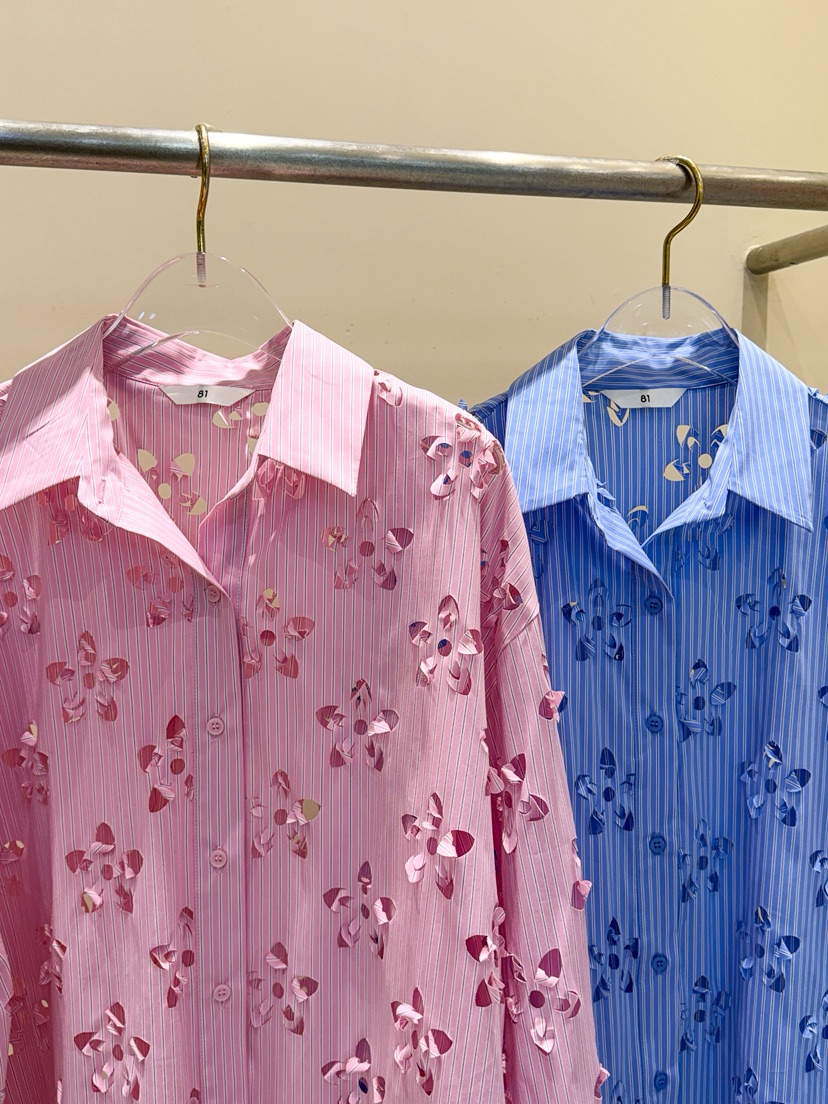 81 MARKET-L韓國直郵實拍女裝新品推薦時尚人氣襯衫蕾絲衫81 MARKET-L襯衫/蕾絲衫