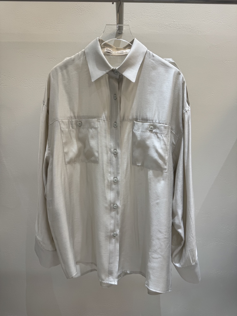 MOST OF ALL U韓國東大門代購女裝新款熱賣襯衫蕾絲衫MOST OF ALL U襯衫/蕾絲衫圖色2灰色