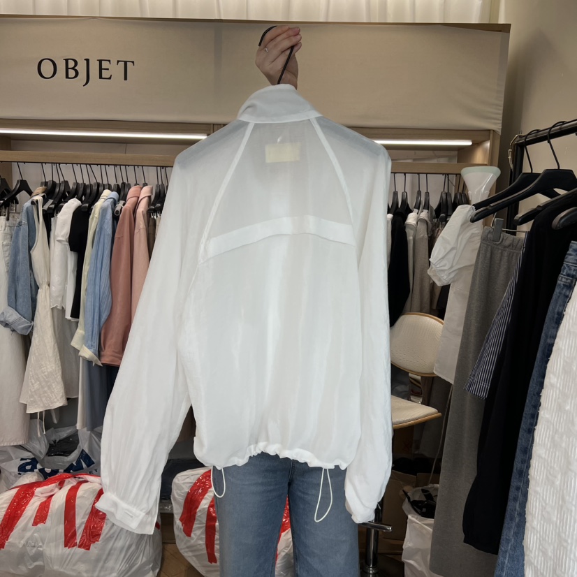 OBJET/LOVEUSU韓國直郵實拍女裝新款時尚休閑推薦人氣夾克OBJET/LOVEUSU夾克