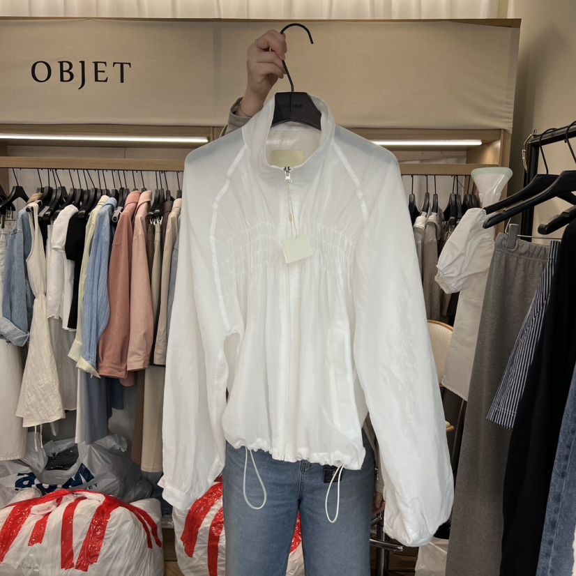 OBJET/LOVEUSU韓國直郵實拍女裝新款時尚休閑推薦人氣夾克OBJET/LOVEUSU夾克圖色1