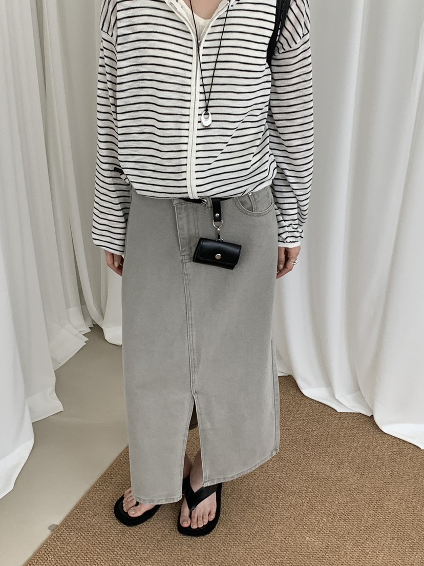 RIVER RAIN韓國東大門直郵女裝新品職業熱賣休閑人氣長裙RIVER RAIN長裙