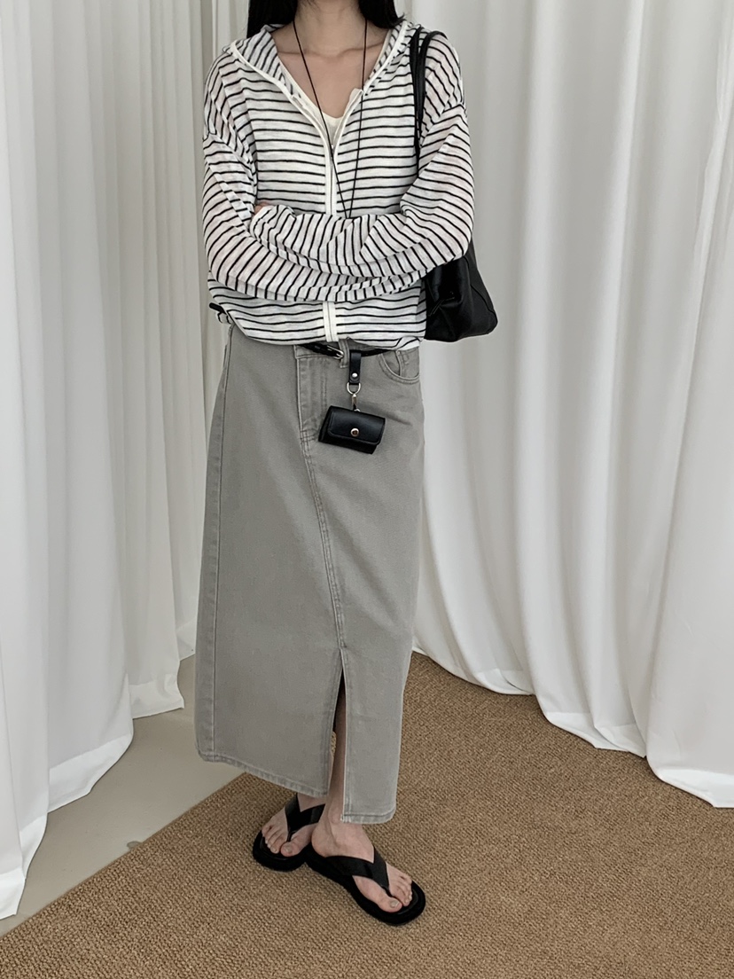 RIVER RAIN韓國東大門直郵女裝新品職業熱賣休閑人氣長裙RIVER RAIN長裙