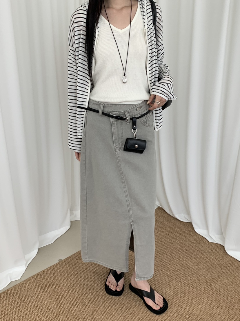 RIVER RAIN韓國東大門直郵女裝新品職業熱賣休閑人氣長裙RIVER RAIN長裙