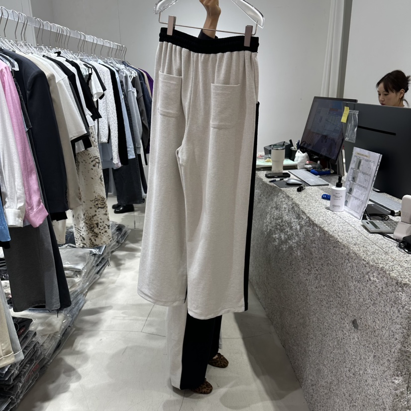 NEROLI 36韓國直郵女裝新品推薦26春夏熱賣休閑褲毛圈布NEROLI 36休閑褲