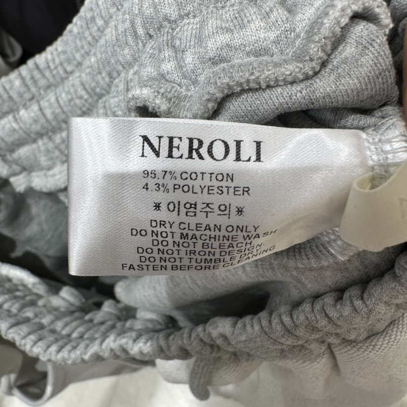 NEROLI 36韓國直郵女裝新品推薦26春夏熱賣休閑褲毛圈布NEROLI 36休閑褲