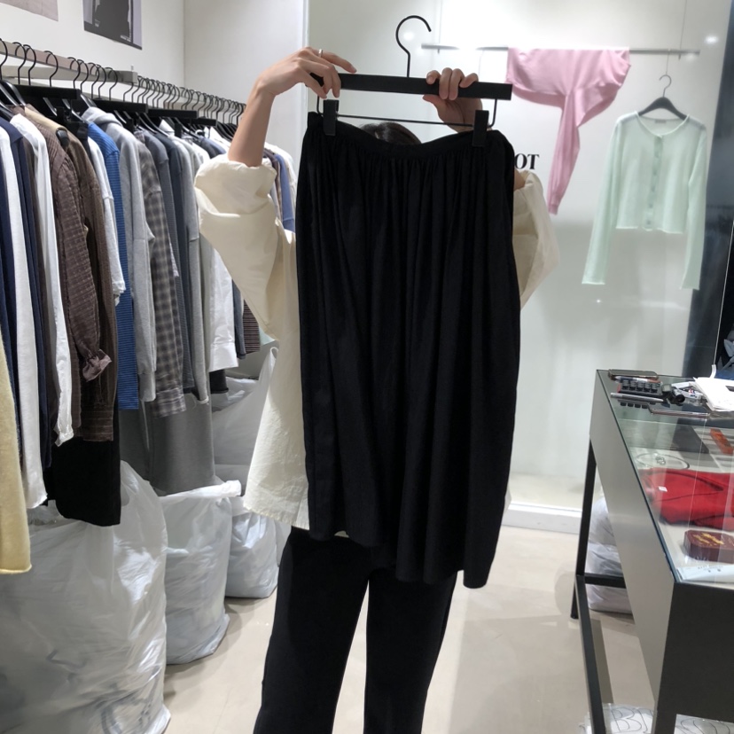 BROT韓國直郵女士新品26春夏時尚熱賣推薦半身裙中短裙棉BROT半身裙/中短裙