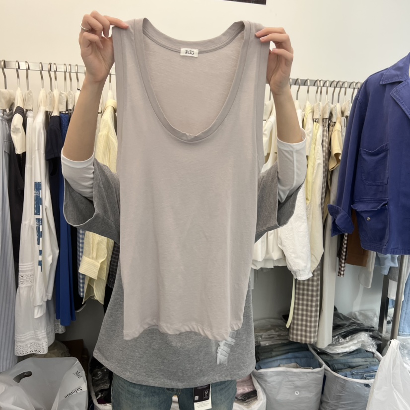 MAG韓國代購女士新品熱賣時尚26春夏推薦人氣職業吊帶背心MAG吊帶/背心圖色3