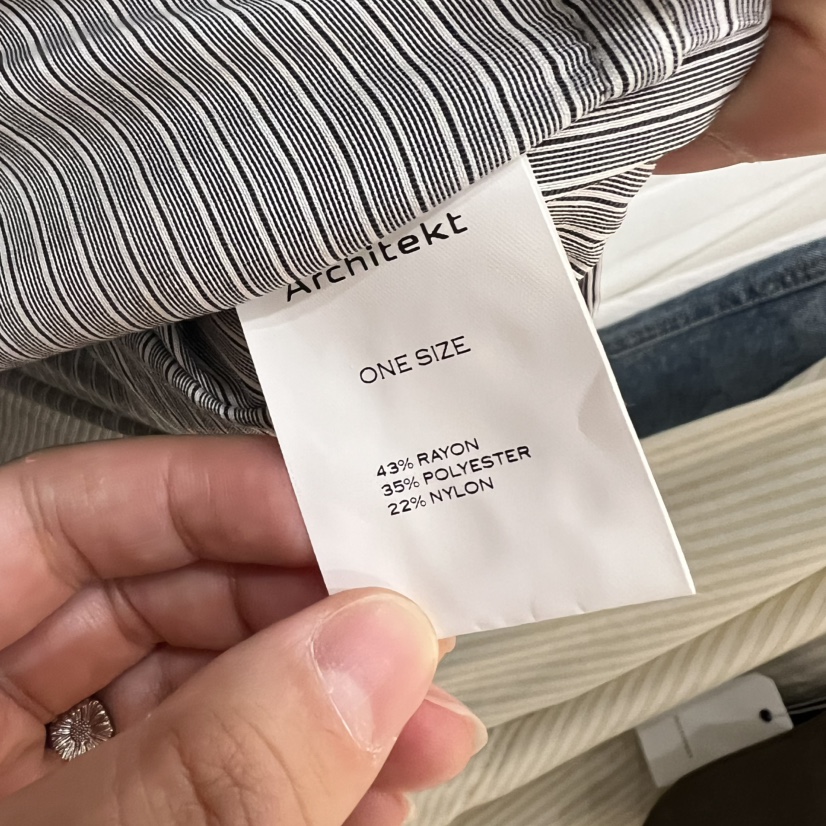ARCHITEKT韓國直郵實拍女裝新品職業人氣26春夏襯衫蕾絲衫條紋ARCHITEKT襯衫/蕾絲衫