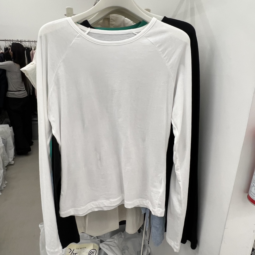 BREATHE韓國東大門直郵女士新款休閑推薦熱賣職業長袖T恤BREATHE長袖T恤圖色1