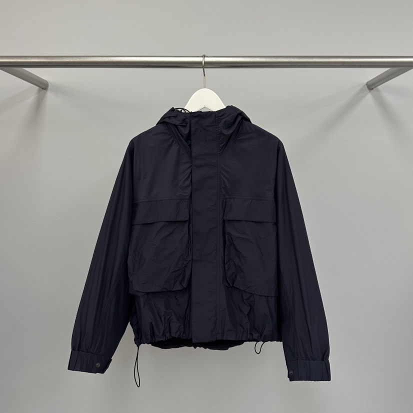 WATER/RIVER韓國東大門代購女士新款熱賣人氣26春夏夾克WATER/RIVER夾克圖色2深藍色