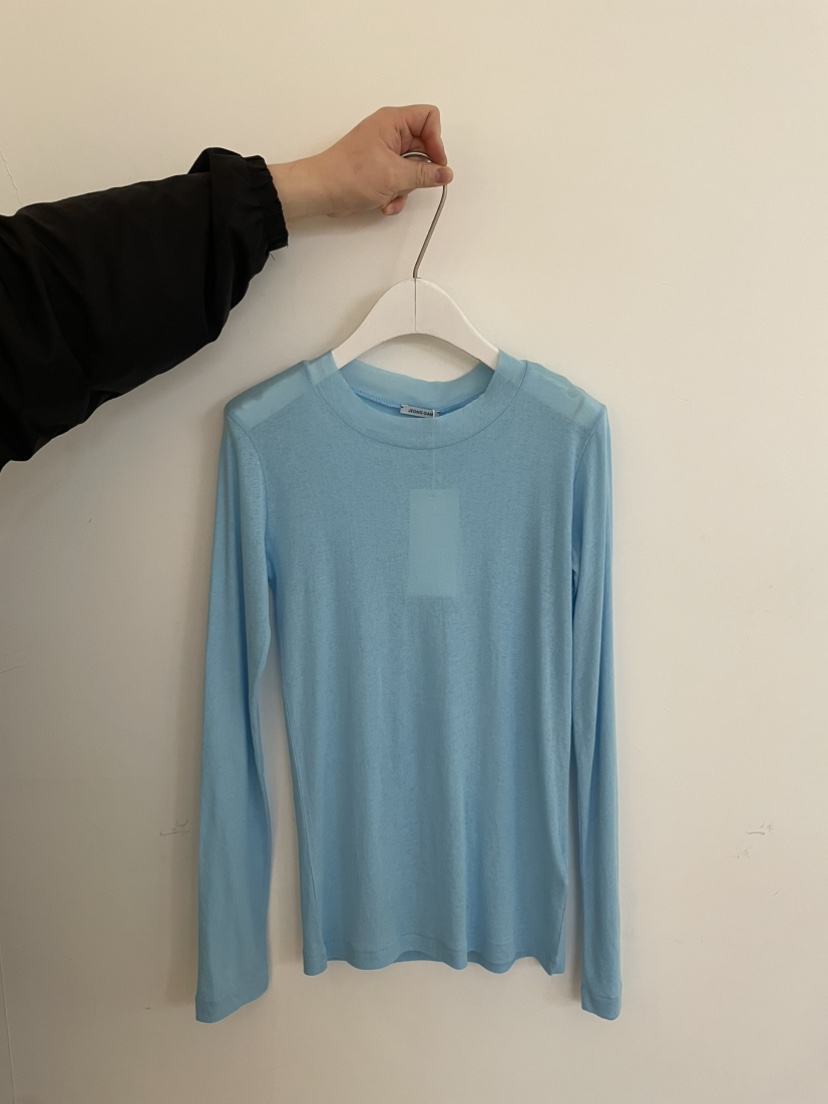 JEONG GAM STUDIOS韓國直郵實拍女裝新款休閑26春夏長袖T恤JEONG GAM STUDIOS長袖T恤圖色1