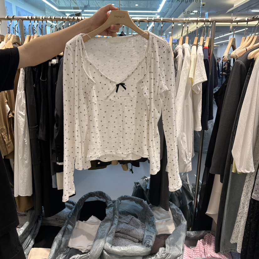 HONG.U韓國代購女裝新款時尚推薦職業休閑套裝兩件套開衫HONG.U套裝圖色1