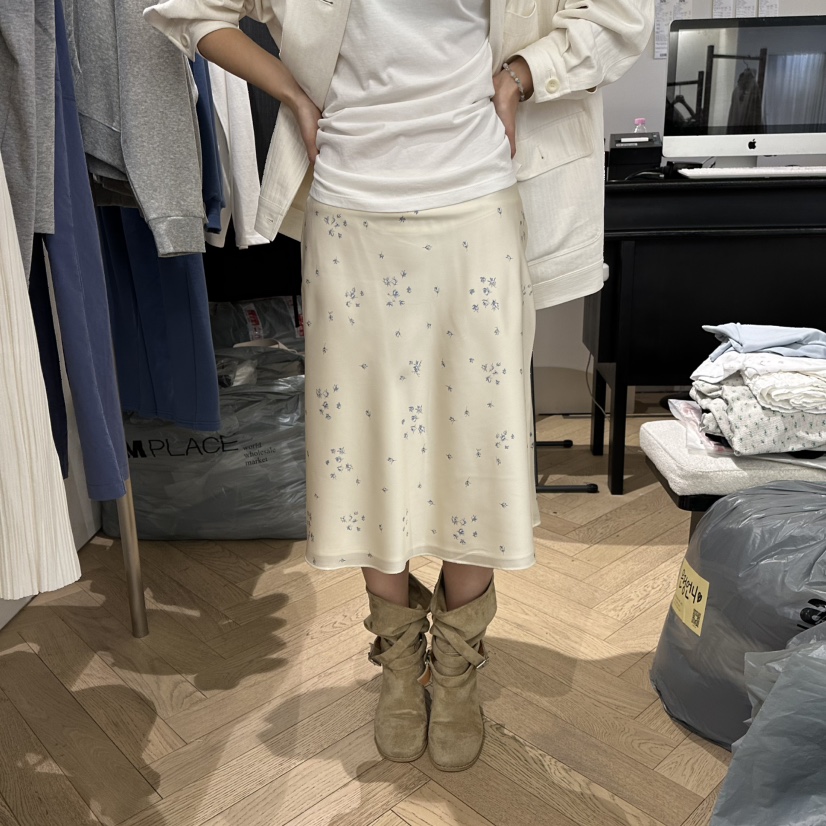 BRUSH-P/MULETTE韓國東大門代購女裝新品人氣半身裙中短裙BRUSH-P/MULETTE半身裙/中短裙圖色1