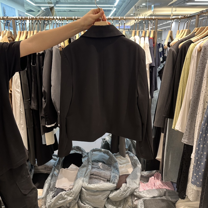 HONG.U韓國直郵實拍女裝新款休閑26春夏時尚推薦熱賣夾克HONG.U夾克