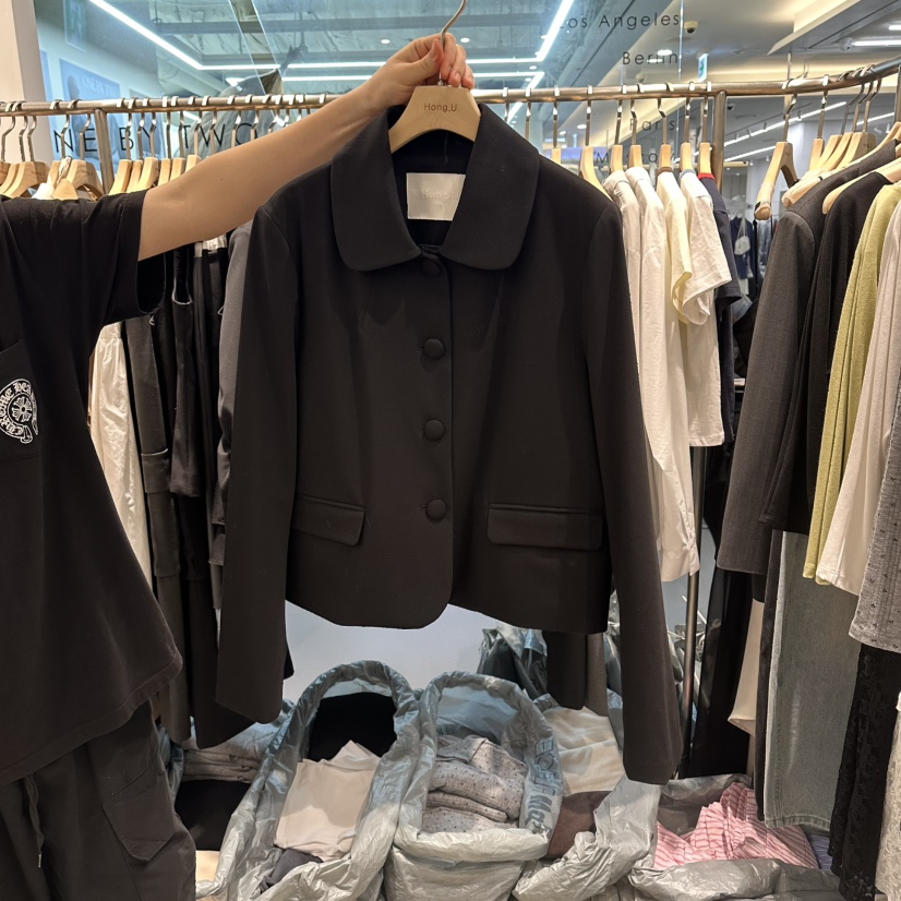 HONG.U韓國直郵實拍女裝新款休閑26春夏時尚推薦熱賣夾克HONG.U夾克圖色2