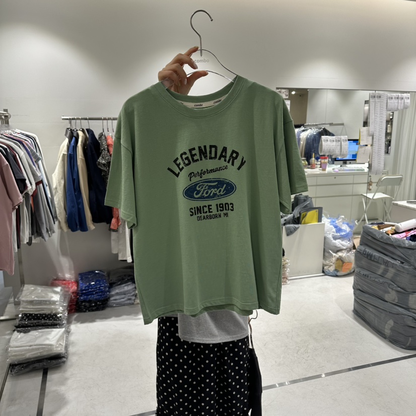 COMBO韓國代購女裝新款休閑職業熱賣推薦26春夏人氣時尚T恤COM_BOT恤圖色3