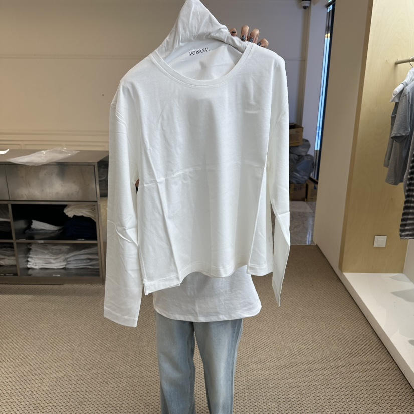 ARTISANAL韓國直郵實拍女裝新品熱賣時尚26春夏推薦長袖T恤ARTISANAL長袖T恤圖色1