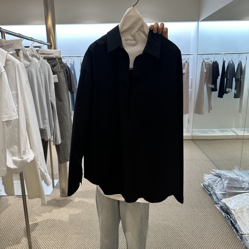 ARTISANAL韓國代購女士新品休閑26春夏襯衫蕾絲衫不含絲巾ARTISANAL襯衫/蕾絲衫圖色2