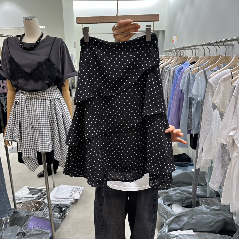 PART3韓國直郵女裝新款26春夏職業時尚人氣推薦休閑長裙雪紡Part.3長裙