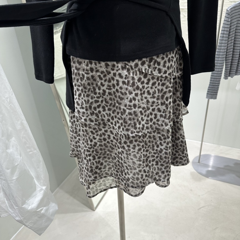 PART3韓國直郵女裝新款26春夏職業時尚人氣推薦休閑長裙雪紡Part.3長裙圖色1