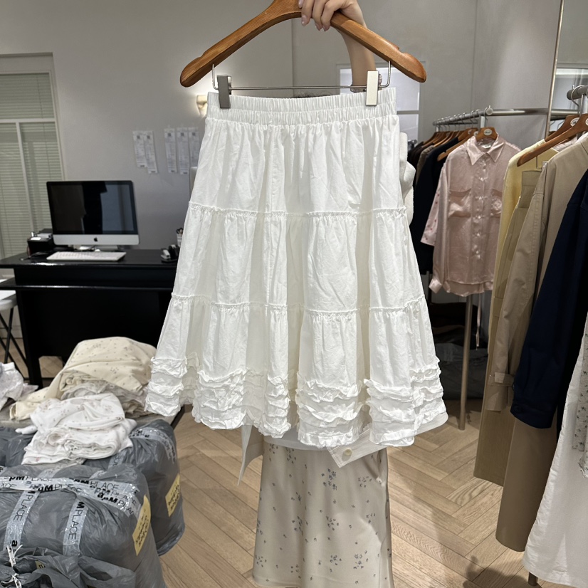 BRUSH-P/MULETTE韓國直郵實拍女士新品職業半身裙中短裙BRUSH-P/MULETTE半身裙/中短裙