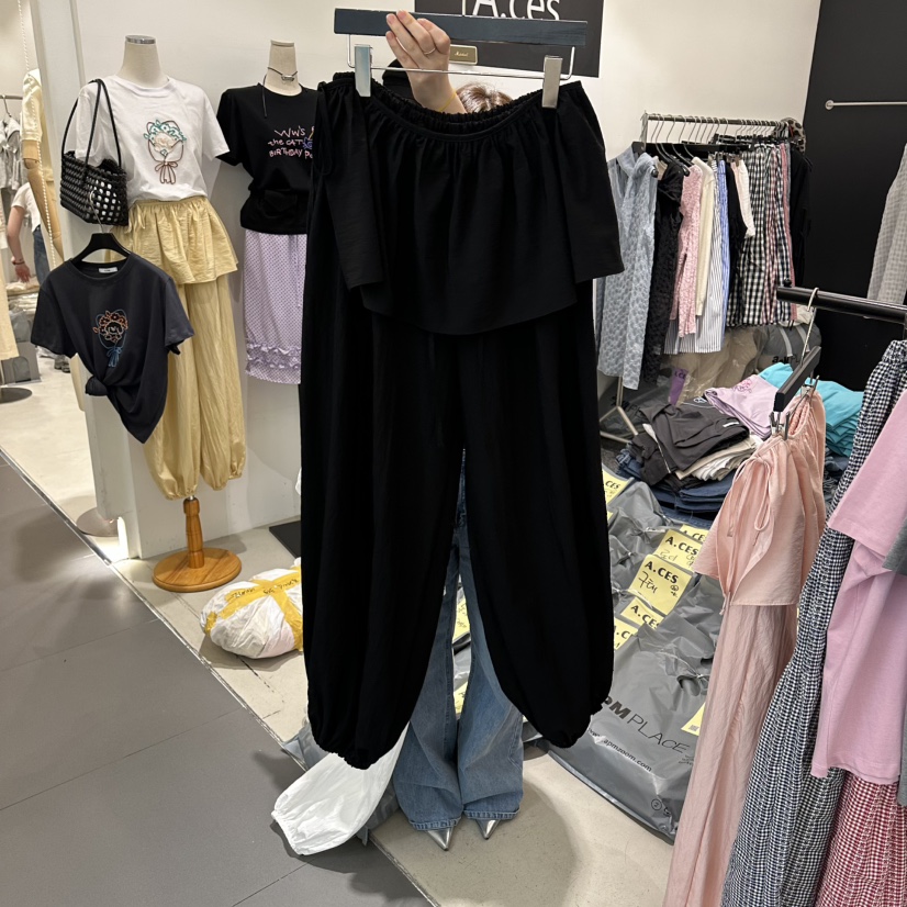 A.CES韓國代購女裝新款休閑職業人氣推薦熱賣26春夏裙褲A.CES裙褲圖色4