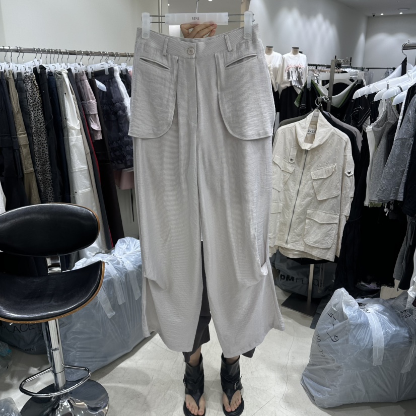 BENE韓國東大門直郵女裝新品26春夏推薦職業熱賣人氣休閑褲BENE休閑褲圖色2