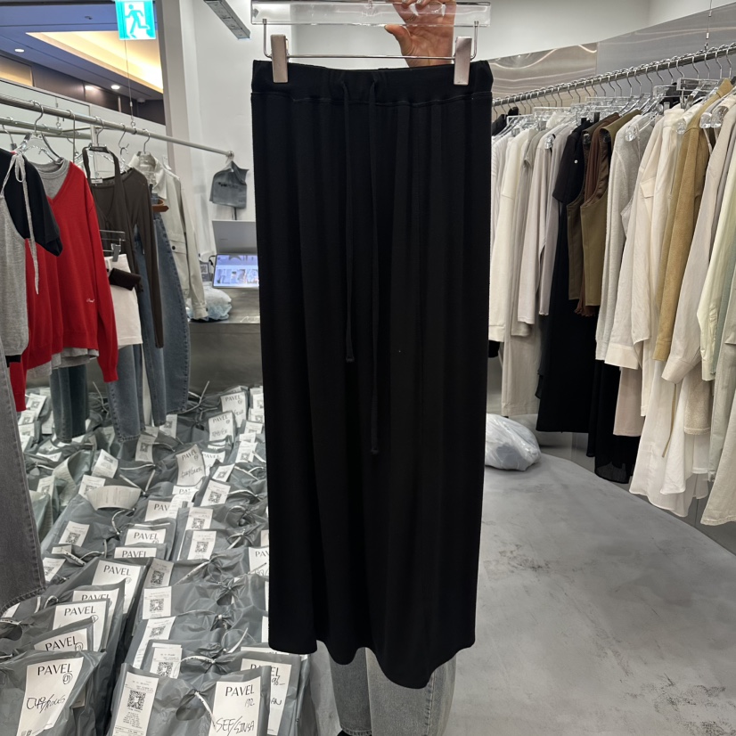 PAVEL韓國直郵女裝新款人氣休閑熱賣推薦26春夏職業休閑褲PAVEL休閑褲圖色4黑色