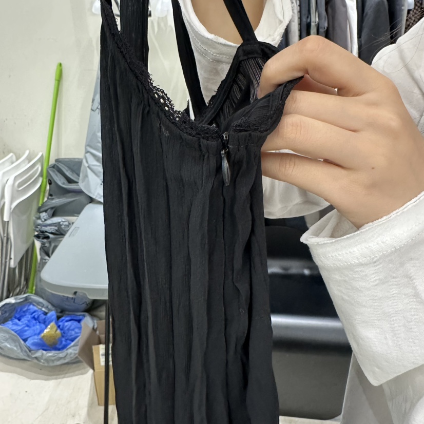 BENE韓國東大門直郵女裝新品熱賣休閑26春夏連衣裙含脖帶BENE連衣裙