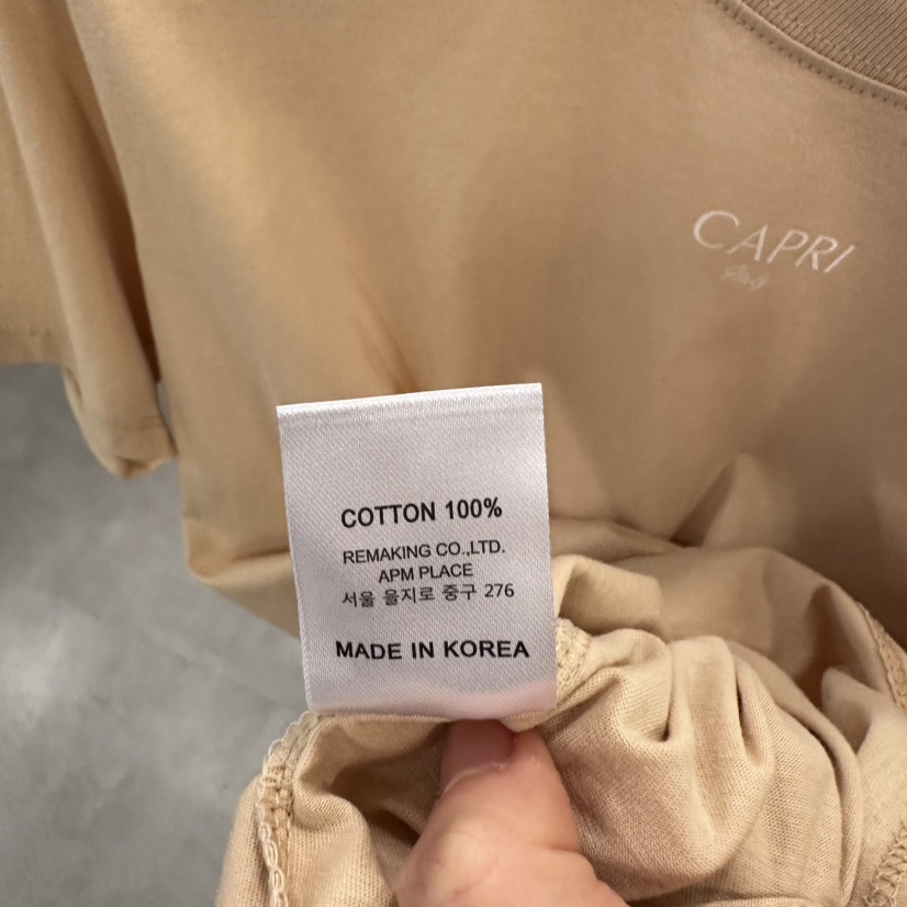 URBANSTORY/REMAKING韓國直郵實拍女士新款26春夏休閑T恤Remaking/URBANSTORYT恤