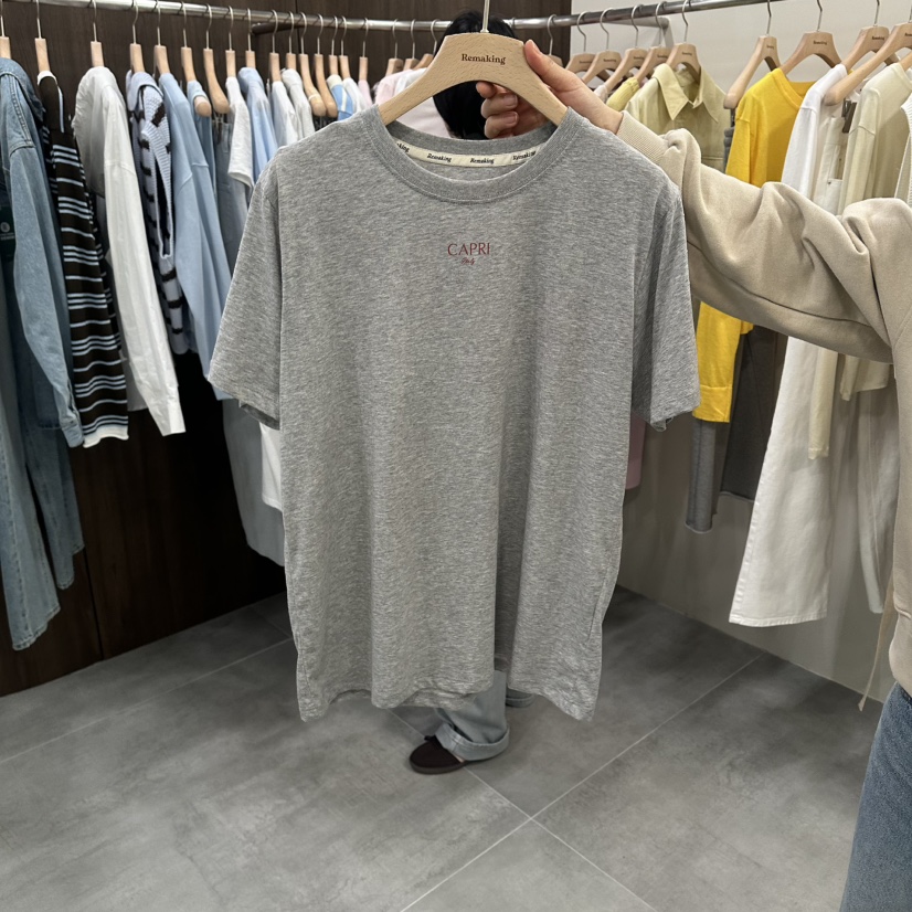 URBANSTORY/REMAKING韓國直郵實拍女士新款26春夏休閑T恤Remaking/URBANSTORYT恤圖色2