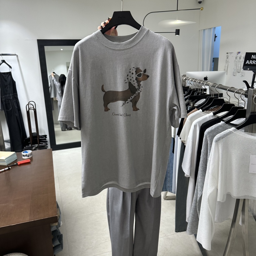 BETHEL韓國東大門代購女士新款熱賣推薦26春夏人氣時尚T恤BETHELT恤圖色2