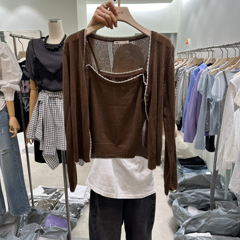 PART3韓國代購女裝新款26春夏人氣職業時尚套裝兩件套開衫Part.3套裝圖色2