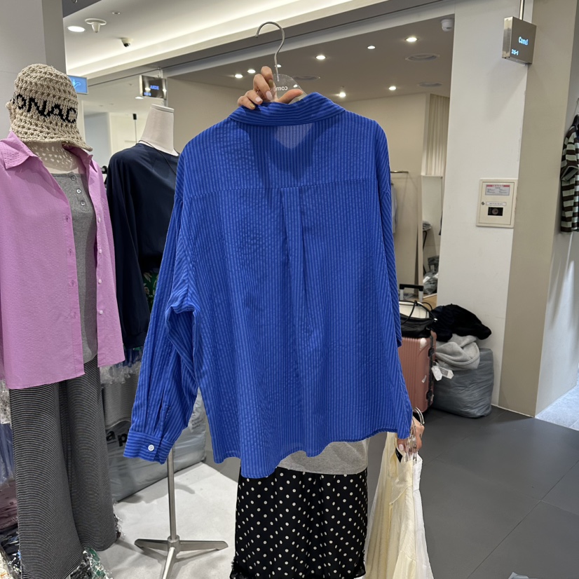 COMBO韓國東大門直郵女士新款熱賣26春夏襯衫蕾絲衫不含內搭COM_BO襯衫/蕾絲衫