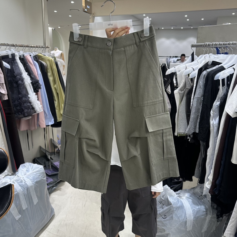 BENE韓國直郵實拍女士新品時尚人氣熱賣26春夏職業休閑短褲BENE短褲圖色2