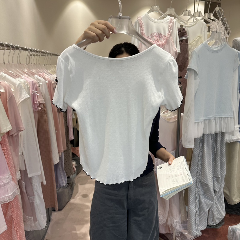 MIMME/LOOKK韓國代購女士新款時尚推薦熱賣人氣26春夏T恤MIMME/LOOKKT恤