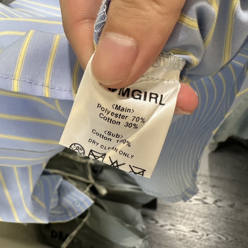 TOMGIRL韓國直郵女士新款熱賣人氣26春夏襯衫蕾絲衫披肩雙層TOMGIRL襯衫/蕾絲衫