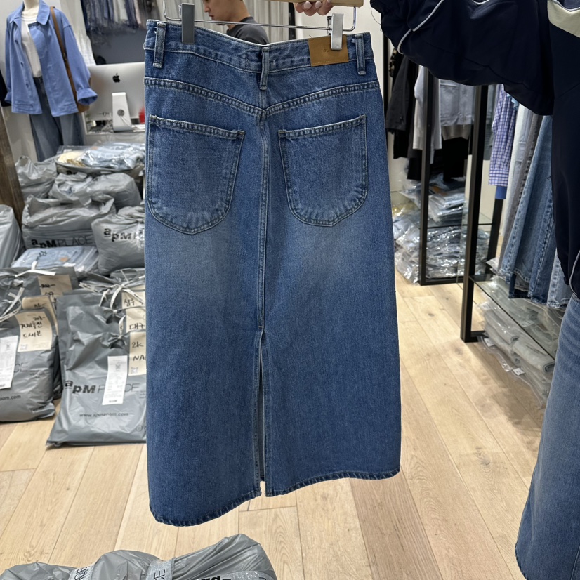 BRUNI/RICOTTA韓國代購女裝新品時尚26春夏推薦休閑長裙BRUNI/RICOTTA長裙