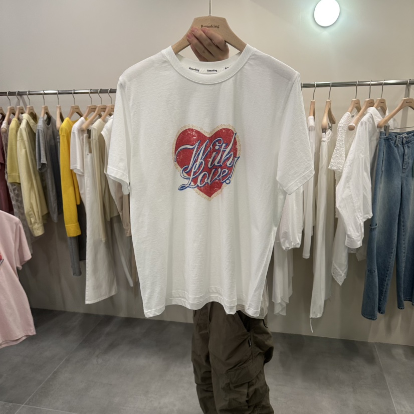 URBANSTORY/REMAKING韓國東大門代購女士新款休閑人氣T恤Remaking/URBANSTORYT恤圖色1
