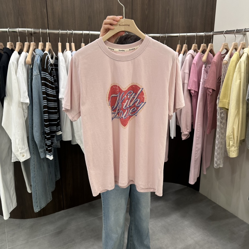 URBANSTORY/REMAKING韓國東大門代購女士新款休閑人氣T恤Remaking/URBANSTORYT恤圖色3