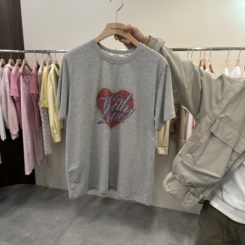 URBANSTORY/REMAKING韓國東大門代購女士新款休閑人氣T恤Remaking/URBANSTORYT恤圖色4